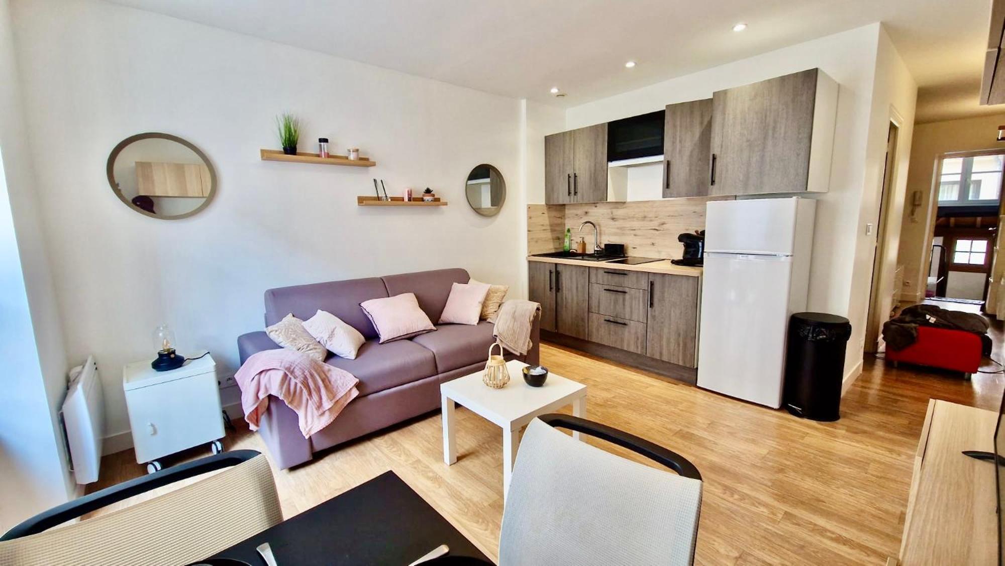Apparthotel - Le Sweet Cosy Fontainebleau Eksteriør billede