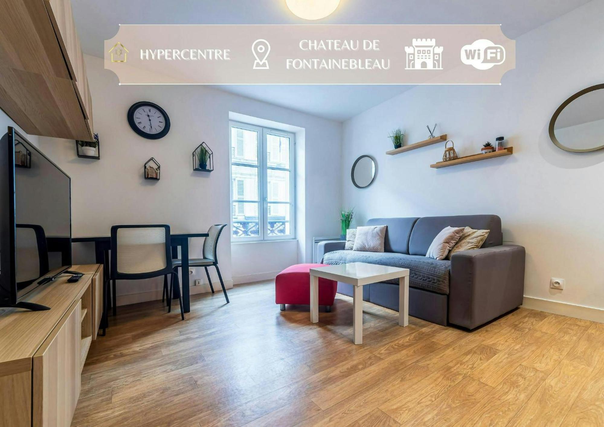 Apparthotel - Le Sweet Cosy Fontainebleau Eksteriør billede